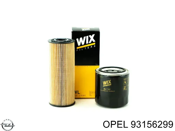 Filtro de aceite 93156299 Opel