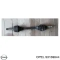 Semieje delantero derecho Opel Insignia G09