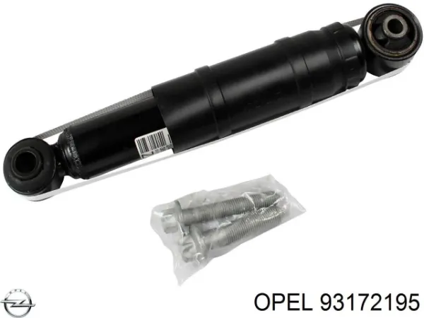 Amortiguador trasero Opel Astra 51, 52, F35, M35