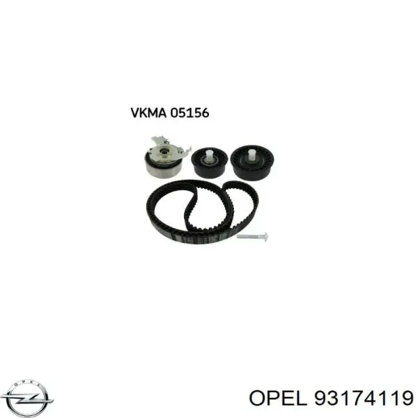 Kit correa de distribución Opel Astra F69