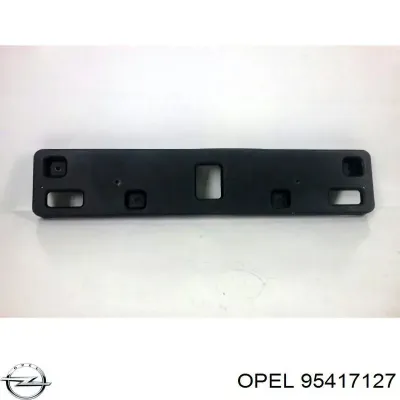 Soporte de matrícula delantera OPEL 95417127