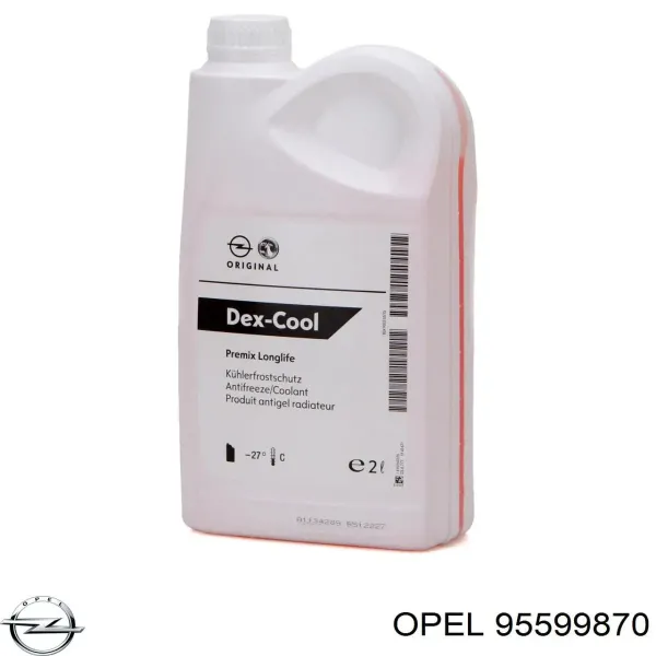Liquido refrigerante 95599870 Opel