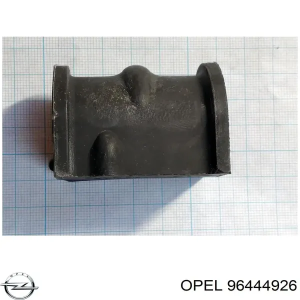 Buje de barra estabilizadora delantera 96444926 Opel