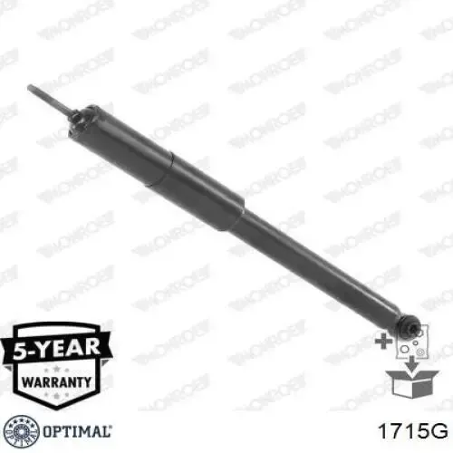 Amortiguador trasero BMW 3 E30