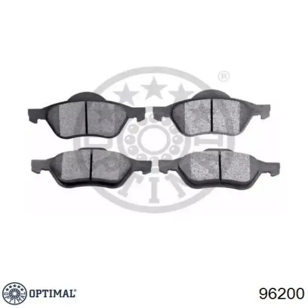 Pastillas de freno delanteras Renault Laguna 2 BG0, BG1