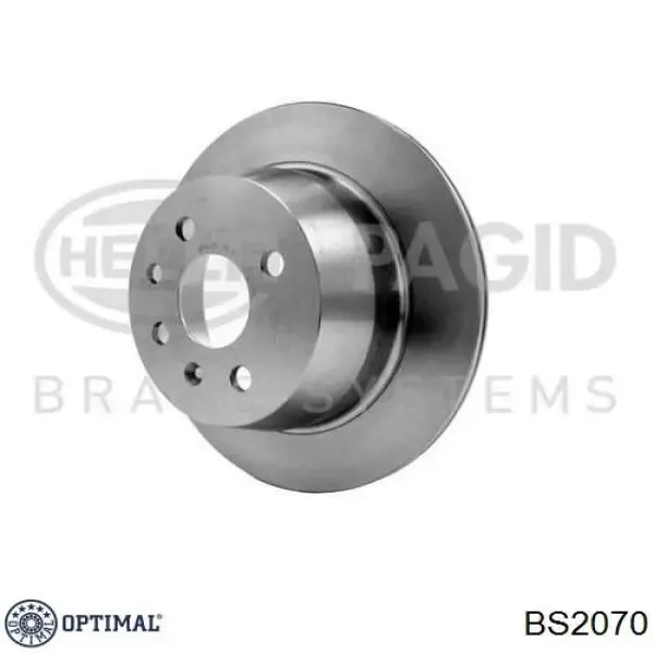 Disco de freno trasero Opel Astra 51, 52, F35, M35