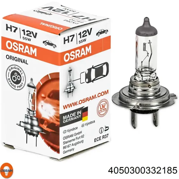 Lámpara halógena 4050300332185 Osram