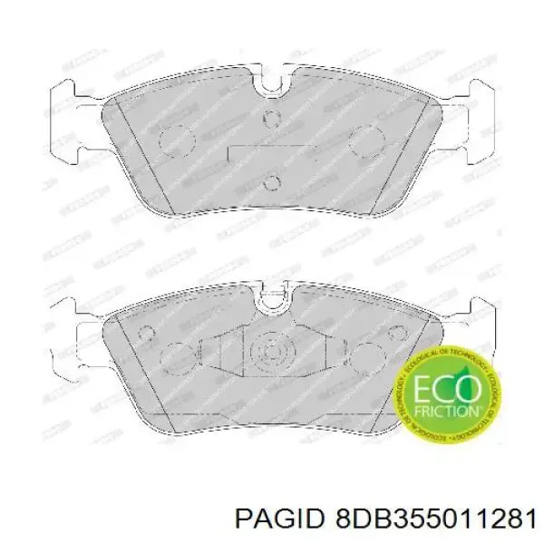 Pastillas de freno delanteras BMW 1 E81, E87