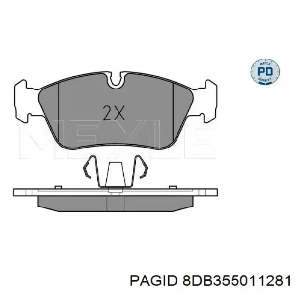 Pastillas de freno delanteras BMW 1 E81, E87