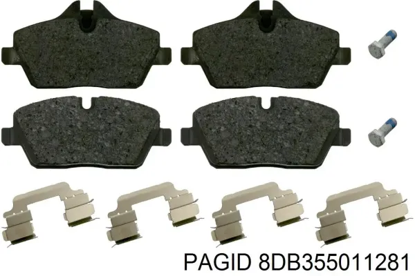 Pastillas de freno delanteras BMW 1 E81, E87