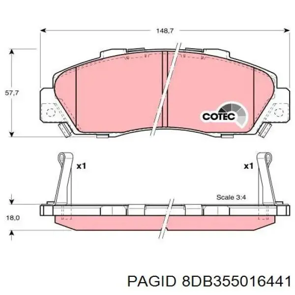 45022SN7E50 Honda