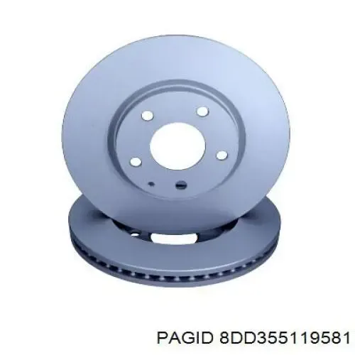 Freno de disco delantero Mazda CX-5 1 KE, GH