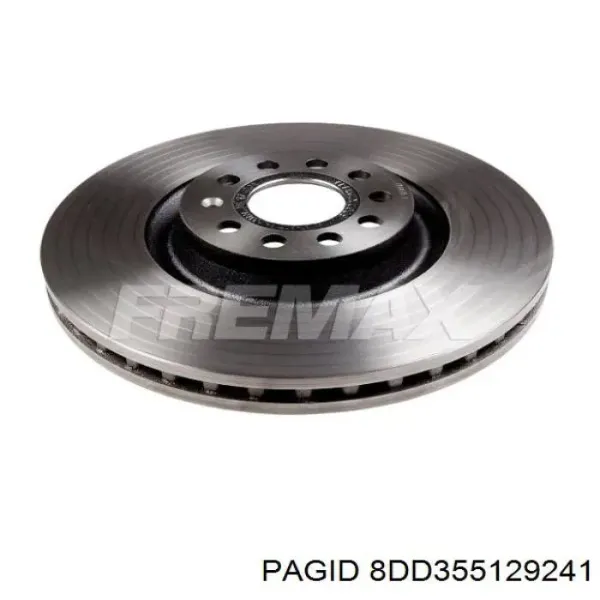 Freno de disco delantero Volkswagen Golf 8 CD1, DA1