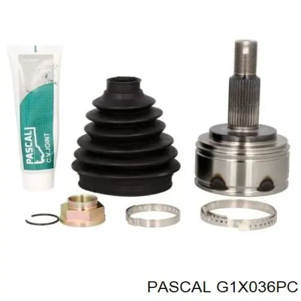 Junta homocinética exterior delantera 77RN1037 Talosa