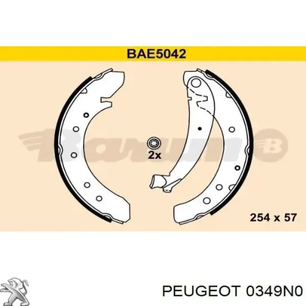 00000349N0 Peugeot/Citroen