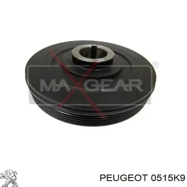 Polea de cigüeñal 0515K9 Peugeot/Citroen