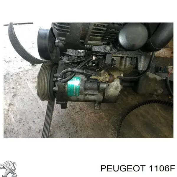 Compresor de aire acondicionado Peugeot 206 2A/C
