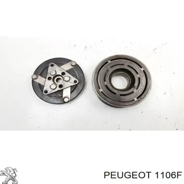 Compresor de aire acondicionado Peugeot 206 2A/C