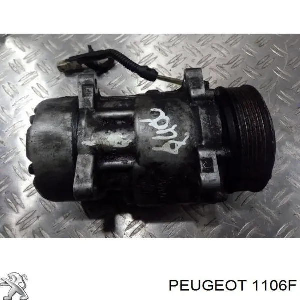 Compresor de aire acondicionado Peugeot 206 2A/C