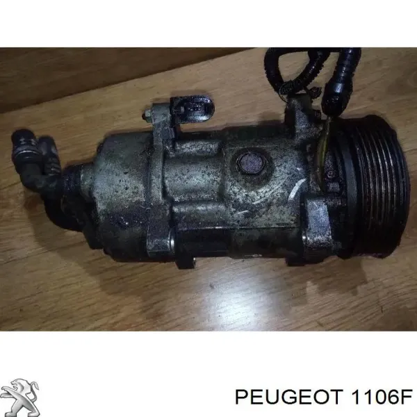 Compresor de aire acondicionado Peugeot 206 2A/C
