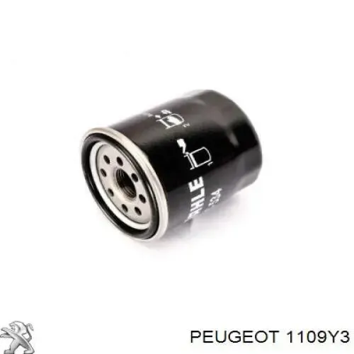 Filtro de aceite Peugeot/Citroen 1109Y3 precio, desde