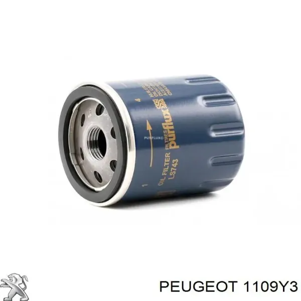 Comprar 1109Y3 Peugeot/Citroen Filtros de aceite