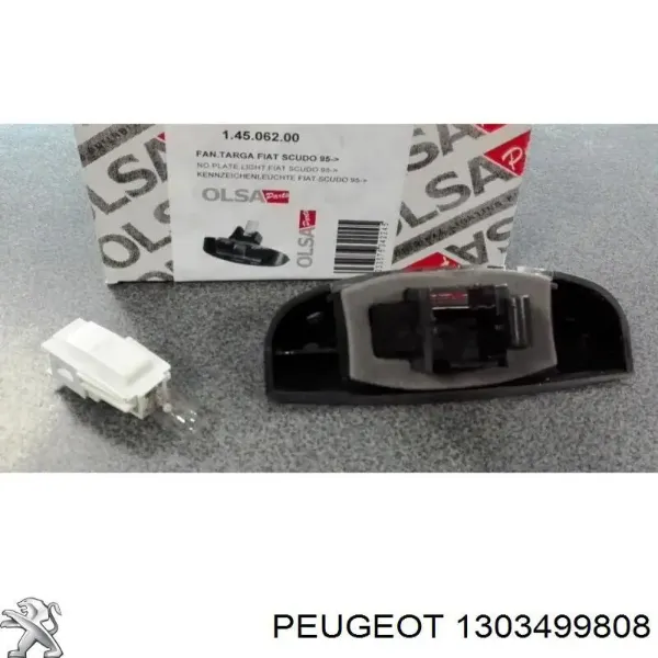 Luz matricula 1275002 Diesel Technic