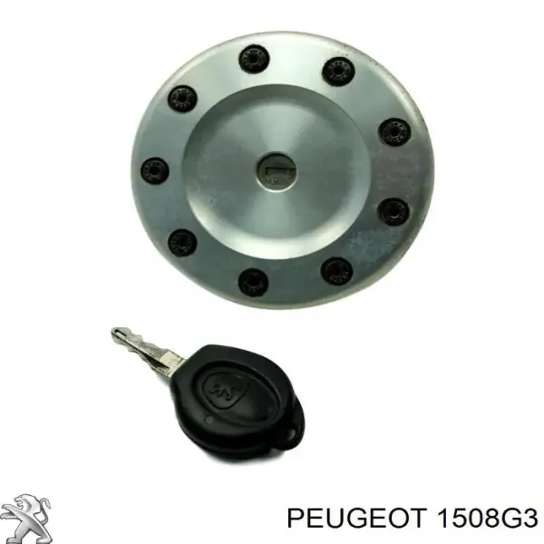 Tapa (tapón) del depósito de combustible 1508G3 Peugeot/Citroen