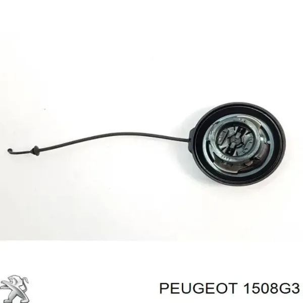 Tapa (tapón) del depósito de combustible 1508G3 Peugeot/Citroen