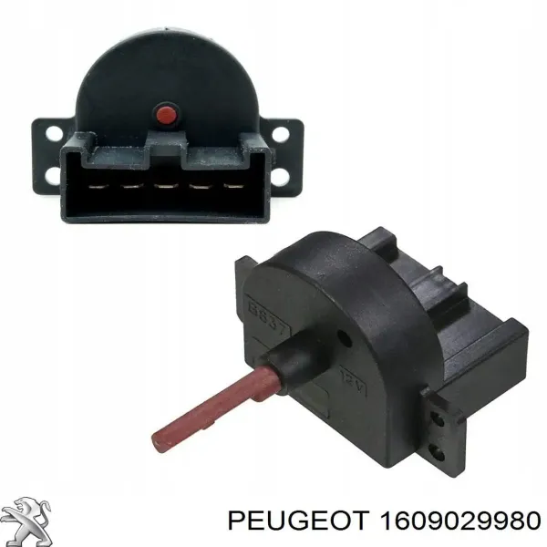 Resistencia de calefacción 1609029980 Peugeot/Citroen