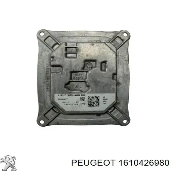 Módulo de control de luces de faros (ECU) 1610426980 Peugeot/Citroen