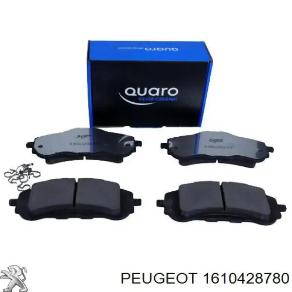 Pastillas de freno 1610428780 Peugeot/Citroen