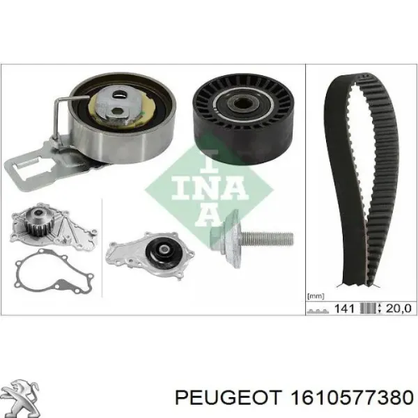Tensor, correa de distribucion 1610577380 Peugeot/Citroen