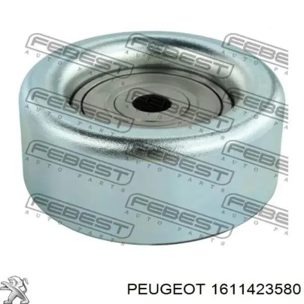 Polea inversión / guía, correa poli V 1611423580 Peugeot/Citroen