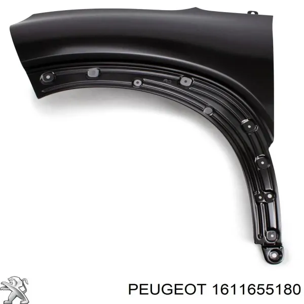 Aleta delantera izquierda 1611655180 Peugeot/Citroen