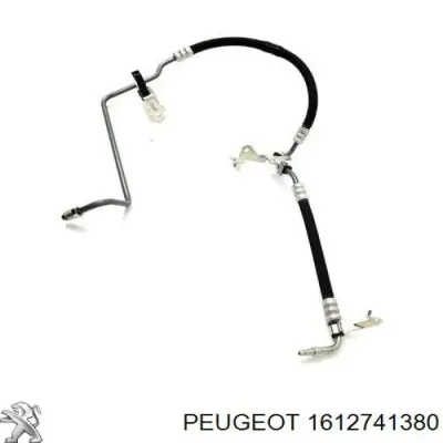 Manguera de alta presión de la dirección asistida desde la bomba hasta la cremallera PEUGEOT 1612741380