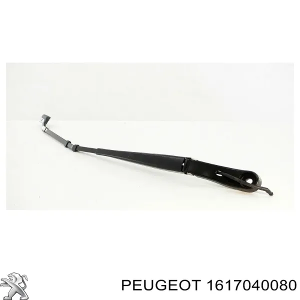 Brazo del limpiaparabrisas 1617040080 Peugeot/Citroen