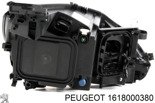 Faro izquierdo 1618000380 Peugeot/Citroen