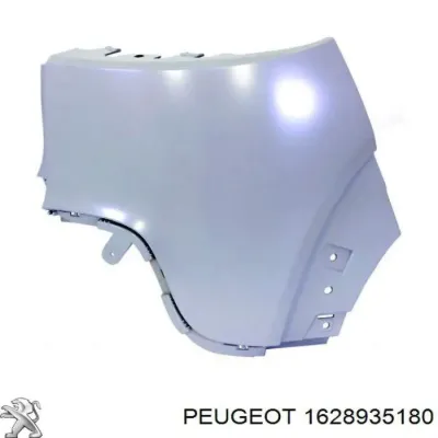 Parachoques trasero, parte derecha PEUGEOT 1628935180