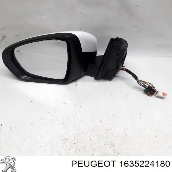 Espejo de retrovisor izquierdo 1635224180 Peugeot/Citroen