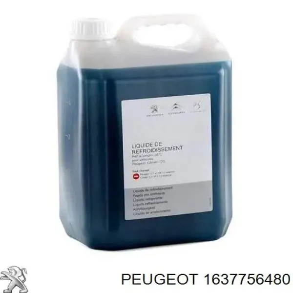Liquido refrigerante 1637756480 Peugeot/Citroen