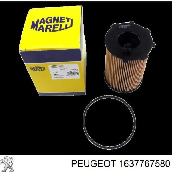 Filtro de aceite 1637767580 Peugeot/Citroen