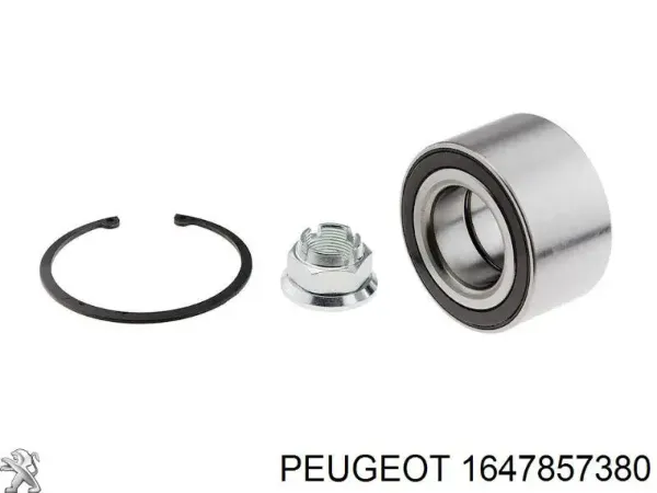 Cojinete de rueda delantero 1647857380 Peugeot/Citroen