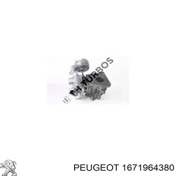 Turbocompresor 1671964380 Peugeot/Citroen