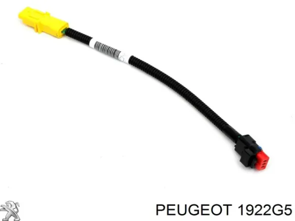 Cable del sensor de presión de combustible del riel 1922G5 Peugeot/Citroen