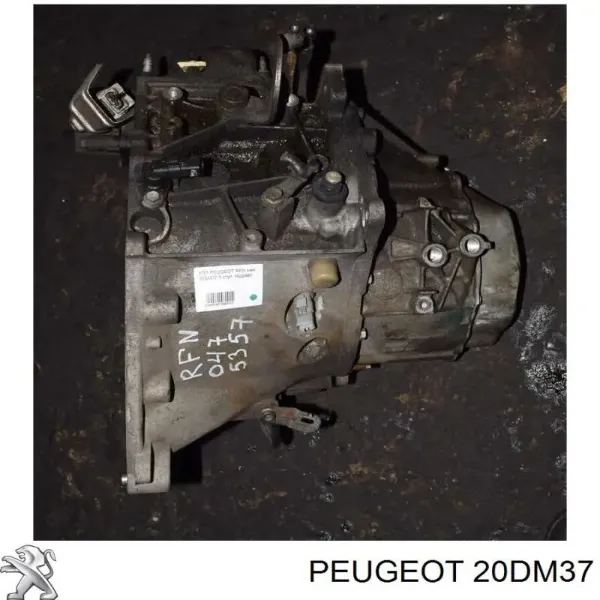 Caja de cambios 20DM37 Peugeot/Citroen