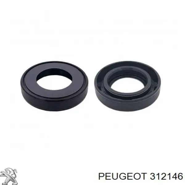 Anillo retén de semieje, eje delantero, derecho Citroen Jumpy 1 BS, BT, BY, BZ