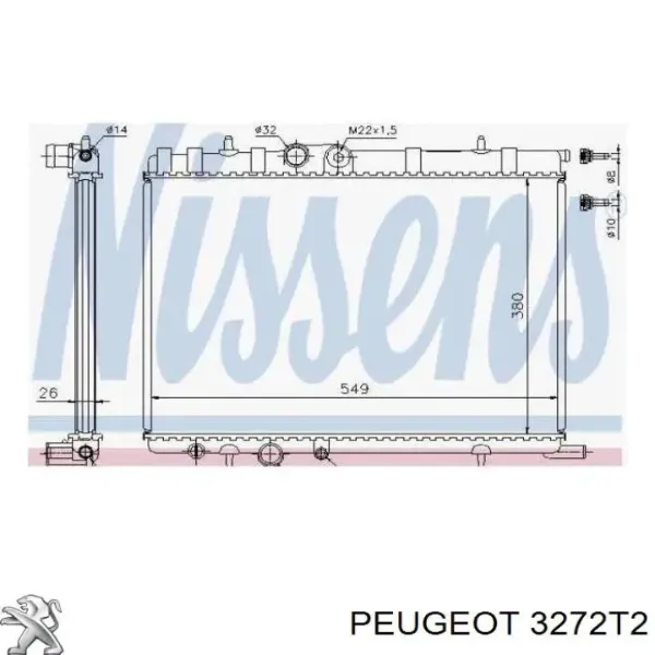 Junta homocinetica 3272T2 Peugeot/Citroen