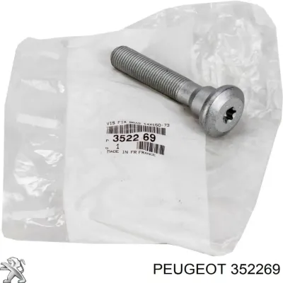 Perno de fijación, brazo oscilante delantero PEUGEOT 352269