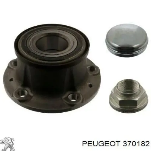 Cubo de rueda trasero Fiat Ducato 3 250